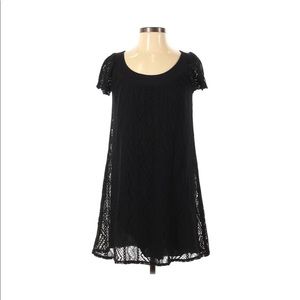 Ella Moss Black Lace Dress Small